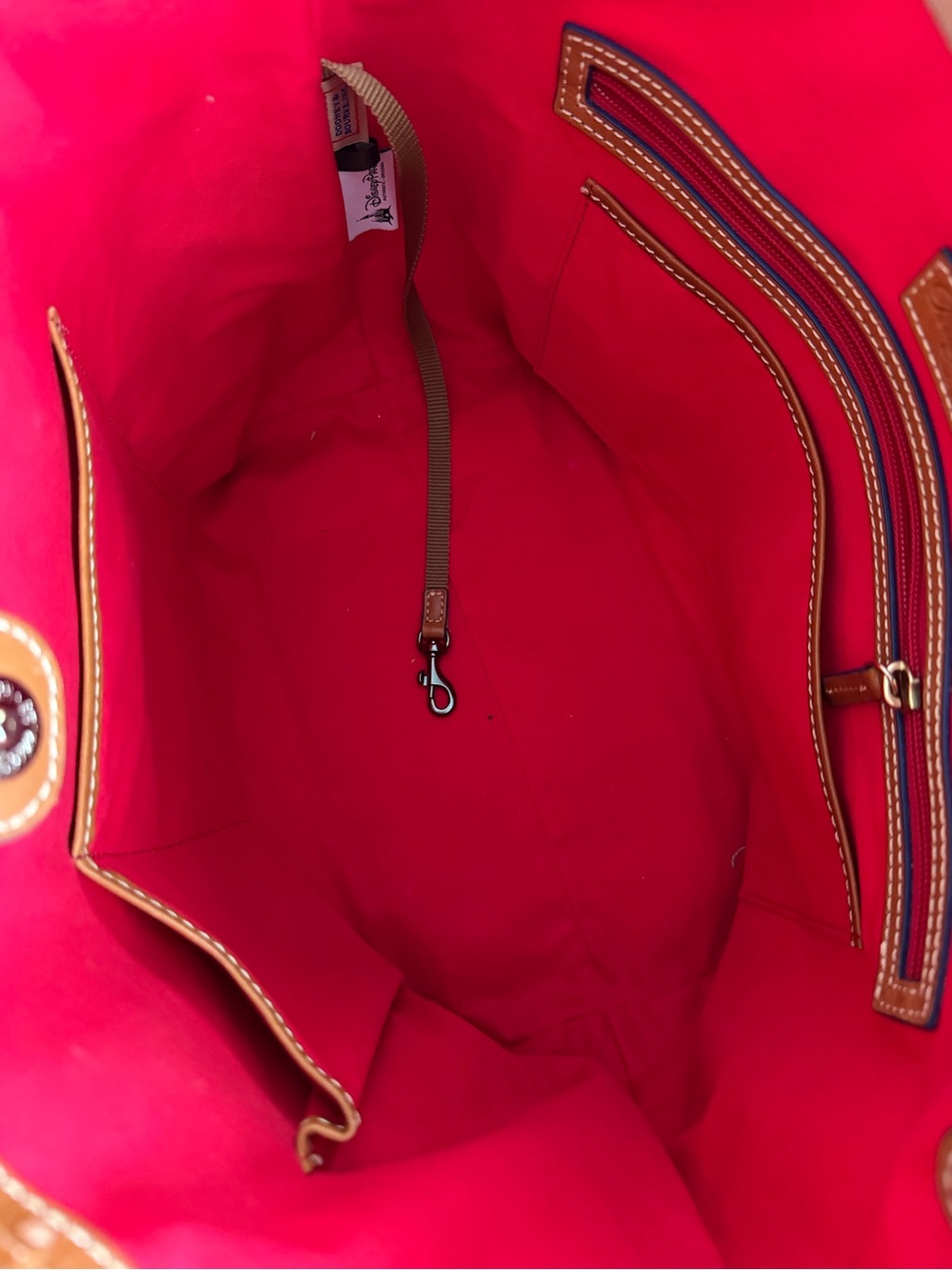 Dooney & Bourke Mint and Tan Disney Vacation Club Tote Bag - Picture 5 of 5